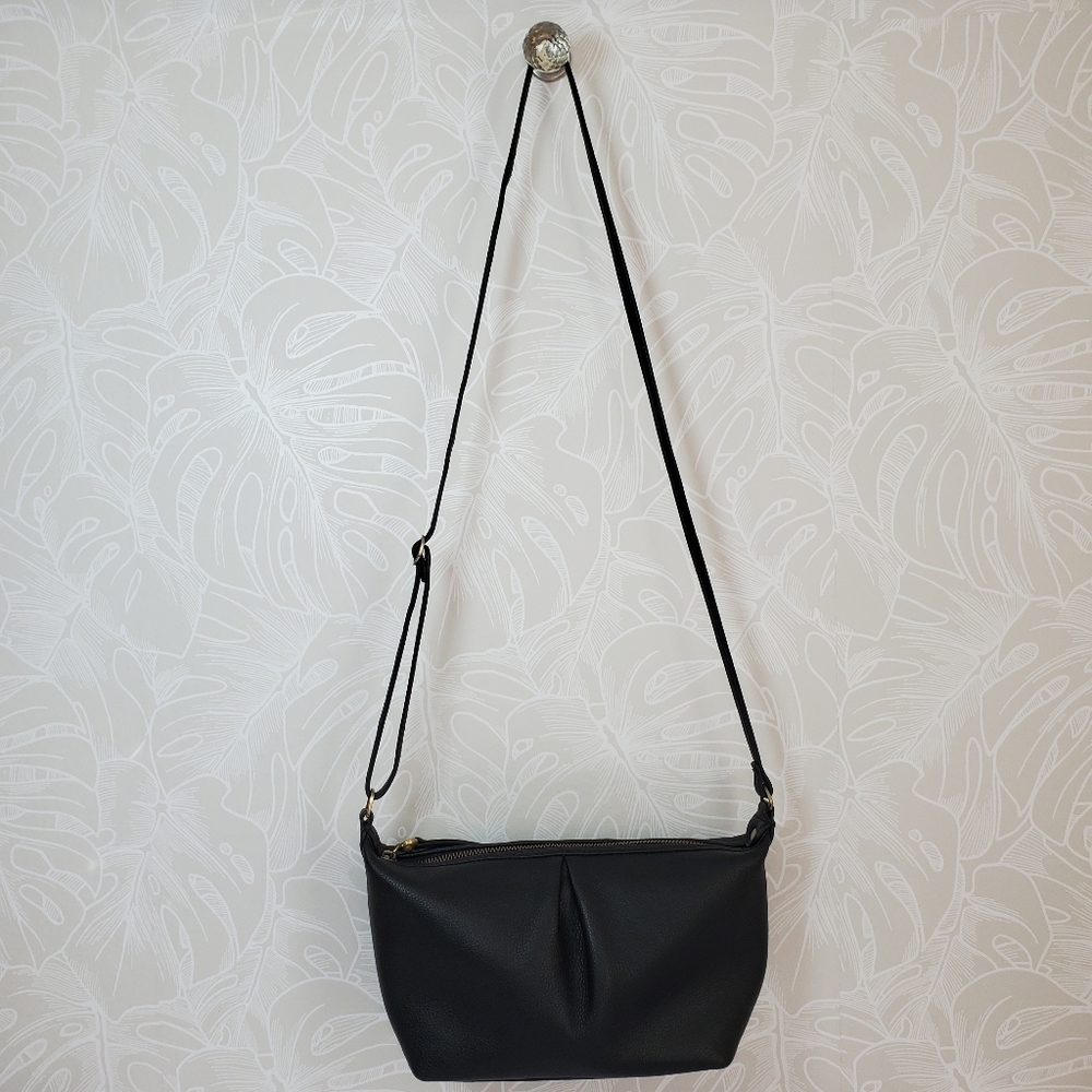 HOBO Kirby Black Leather Small Shoulder Bag - Picture 10 of 10
